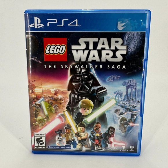 Lego Star Wars The Skywalker Saga PS4 Video Game Playstaion 4 Rated E Disney WB - Picture 1 of 8